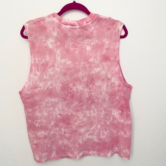 Daydreamer ☻︎ Blondie Muscle Tee ☻︎ Pink Tie Dye - Picture 11 of 16